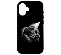 Chanteuse chanteuse de tortue pour amoureux des reptiles Coque pour iPhone 16