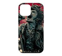 Chanteuse hurlante Japanese Wave Red Moon Dark Rock Vocal Coque pour iPhone 12 Mini