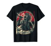 Chanteuse hurlante Japanese Wave Red Moon Dark Rock Vocal T-Shirt