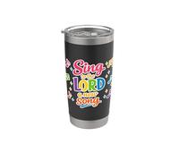 Chantez au Seigneur une nouvelle chanson Gobelet isotherme en acier inoxydable double paroi