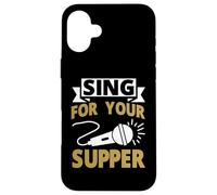 Chantez pour Votre souper karaoké Coque pour iPhone 16 Plus
