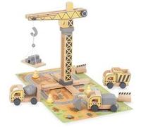 Chantier de Construction Enfant +3ans - Grande Grue mobile, Véhicules G
