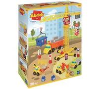 Chantier Ecoiffier Abrick Travaux publics et grue Multicolore G