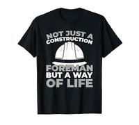 Chantier - Supervision Gestion Contremaître De Construction T-Shirt