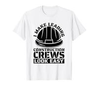 Chantier Supervision - Gestion Contremaître De Construction T-Shirt