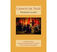 Chants de Taizé : partitions vocales
