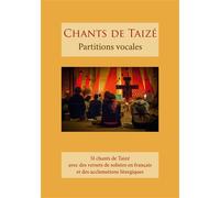 Chants de Taizé : partitions vocales - Collectif - Presses De Taize - broché - Partition
