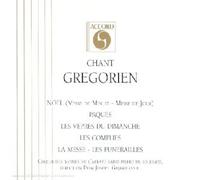 Chants Gregoriens: Coffret 4cd (Paques,Noel,Funerailles,Les Vepres du Dimanche)