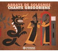 Chants grégoriens Enregistrements historiques 1930-1960 Coffret CD
