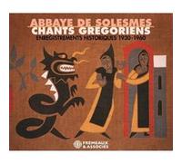 Chants grégoriens Enregistrements historiques 1930-1960 Coffret E