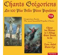 Chants Grégoriens les 100 plus belles pièces populaires - 7 CD CD