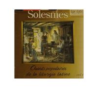 Chants Populaires De La Liturgie Latine Vol. 1 Moines De L'abbaye De Solesmes