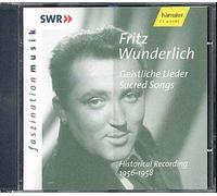 Chants Sacres : Schutz, Graupner, Telemann, Buxtehude Wunderlich, Ténor; Acc. Divers - Enr. 1956-1958