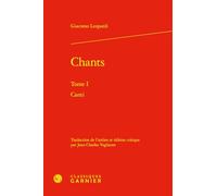 Chants. tome i - canti: CANTI