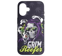 Chanvre Kiffer Cannabis Marijuana Haschisch Ganja Bong Cadeau Coque pour iPhone 16
