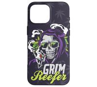 Chanvre Kiffer Cannabis Marijuana Haschisch Ganja Bong Cadeau Coque pour iPhone 16 Pro Max