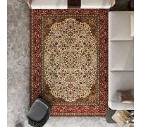 Chanxiang666 Tapis Salon Décoration intérieure 140x230cm Style Ethnique, Rouge Classique Salon/Chambre à Coucher/Bureau/Table Basse 140x230cm