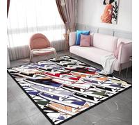 Chanxiang666 Tapis Style Moderne Tapis Design 120x160cm Baskets de Marque Sportswear Idéal pour Le Salon, la Chambre à Coucher, la Chambre d'enfant 120x160cm