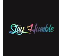 CHANYI Les Autocollants De Voiture 20X5Cm Restent Humbles En Anglais. Les Autocollants De Carrosserie Sont Utilisés Pour Décorer La Vitre Arrière Des Vitres De Voiture