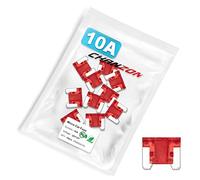 Chanzon 10 pièces UL Listed Low Profile Mini Blade Fusible (Micro) 10A Fast Blow Protection contre les surcharges et les courts-circuits