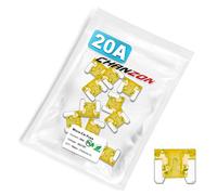 Chanzon 10 pièces UL Listed Low Profile Mini Blade Fusible (Micro) 20A Fast Blow Protection contre les surcharges et les courts-circuits