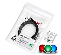 Chanzon 100 pcs SMD 0603 (1.6mm x 1.6mm) RGB Multicolore LED Diode Lumières 20mA Ampoule Lampes Composants Électroniques Indicateur Diodes Émettrices De Lumière