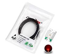 CHANZON 100 pcs SMD 0805 (2mm x 1.2mm) Orange LED Diode Lumières 2V 20mA Ampoule Lampes Composants Électroniques Indicateur Diodes Émettrices De Lumière