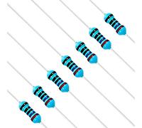 Chanzon 100pcs 1/4W (0.25W) 270 Ω ohm Résistance fixe à film métallique 0.01 ± 1% Tolérance 270R MF Résistances à trou traversant Rohs Certifié