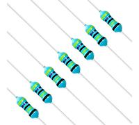 Chanzon 100pcs 1/4W (0.25W) 4.7M Ω ohm 4m7 Résistance fixe à film métallique 0.01 ± 1% Tolérance 4.7MR MF Résistances à trou traversant Limitation de courant Rohs Certifié