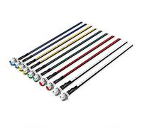 CHANZON 10pcs 5mm LED Pilote Diode (5 Couleurs x 2pcs Lentille Ronde Givrée Diffuse) avec Montage sur Panneau de 8mm 12V Universel Flush Tableau de Bord Indicateur Panneau de Prise Lumières