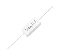 Chanzon 10pcs 5W résistances à bobinage céramique Ciment 0.5 Ω ohm ±5% Tolérance résistances enroulées 0.5R