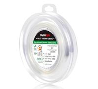 Chanzon 2: 1 Ratio 1/24 "(1mm) Gaine thermorétractable Rouleau de 8 pieds (longueur totale de 2,5 m) Gaine en polyoléfine transparente/transparente Rétractable 2 à 1,1 pièces