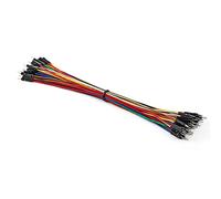 CHANZON 40 pièces 20cm de Long mâle à mâle Jumper wire Dupont câble Ligne connecteur 40broches pour Arduino Raspberry pi Planche à Pain électronique Carte de Circuit imprimé Protoboard