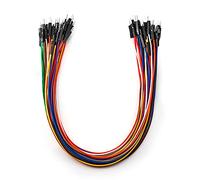 CHANZON 40 pièces 30cm de Long mâle à mâle Jumper wire Dupont câble Ligne connecteur 40broches pour Arduino Raspberry pi Planche à Pain électronique Carte de Circuit imprimé Protoboard