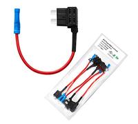 Chanzon 5 pièces 16awg ATC/ATO Add-a-circuit ATC porte-fusible fusible adaptateur de robinet pour fusible 20A