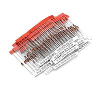 Chanzon Kit assorti de diodes Zener 1 W (30 valeurs x 10 pièces 3V 3,3V 3,6V 3,9V 4,3V 4,7V 5,1V 5,6V 6,2V 6,8V 7,5V 8,2V 9,1V 10V 11V 12V 13V 15V 16V 18V 20V 22V 24V 30V 33V 36V 39V 43V 47V)