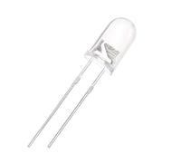 ChanZon Lot de 20 LED ultra claires Blanc froid 30 ° 20 mA