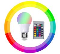 Chao Zan E27 RGB LED couleur changeante lampe 10W coloré ampoules avec télécommande AC 85-265V RVB + blanc chaud 2700K étape lumière DJ discothèque Club Party pub maison ampoule LED