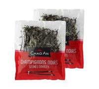 Chao'an - Lot 2x Champignon noir séché émincé - Sachet 80g