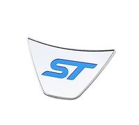 CHAOBAO Housses de Volant de Voiture Garniture Autocollant Accessoires de carénage de Voiture adaptés for Ford Fiesta MK7 2009-2017 Ecosport 2012-2017 Autocollant de Garniture de Couverture (Color :