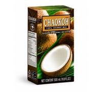 CHAOKOH Lait de coco en brique Tetra Pak (18 % de matières grasses) 500 ml