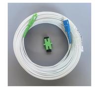 CHAOMIN Câble d'extension de fibre optique SC/APC vers SC/UPC - Cordon de brassage intérieur FTTH monocœur de 10 à 40 mètres(40M)