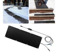 CHAOMIN Tapis de déneigement for l'extérieur - Tapis Chauffants antidérapants for allées et escaliers d'hiver for Un déneigement Efficace(25.4x90cmx1Pcs)