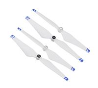 ChaonGhemieux 2 Paires de pales d'hélice compatibles avec Le Drone D-ji Phantom 3A / SE / 3P(White and Blue)
