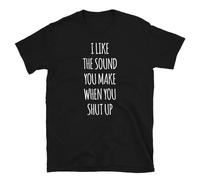 CHAOOFANG Hipster I Like The Sound You Make Novelty Humor Short-Sleeve Unisex T-Shirt