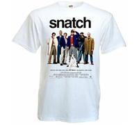 CHAOOFANG Snatch Movie Poster T Shirt White