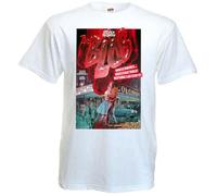 CHAOOFANG The Blob v1 T-Shirt White natsport Grey Horror Movie
