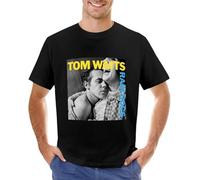 CHAOOFANG Tom Waits - Rain Dogs T-Shirt Graphics t Shirt Heavyweight t Shirts Anime Short Sleeve Mens Vintage t Shirts