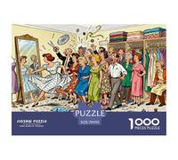 Chaos dans la Cabine de l'atelier de Sartre Puzzle en Bois Imperméable DIY Puzzles De 1000 Pièces pour Adultes Cadeaux Défi Et Casse-tête Jeux De Stimulants