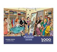 Chaos dans la Cabine de l'atelier de Sartre Puzzle en Bois Imperméable Puzzles De 1000 Pièces pour Adultes Défi Et Casse-tête Jeux De Stimulants